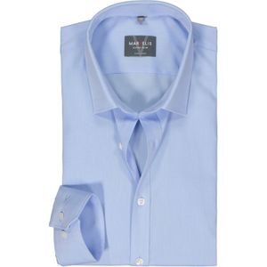 MARVELIS - Super Slim Fit - Overhemd - Lichtblauw - Popeline