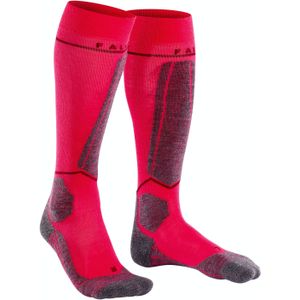 FALKE SK4 Advanced Compression Light dames skiing kniekousen, roze (rose) -  Maat: 39-40