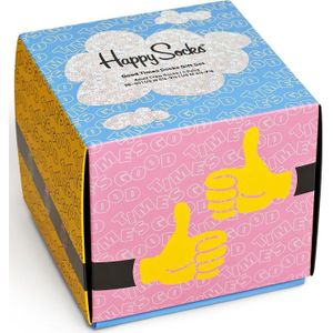 Happy Socks Good Times Socks Gift Set (4-pack), unisex sokken in cadeauverpakking - Unisex - Maat: 41-46
