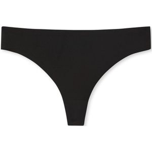 SCHIESSER Invisible Soft string (1-pack), dames string microfiber zwart