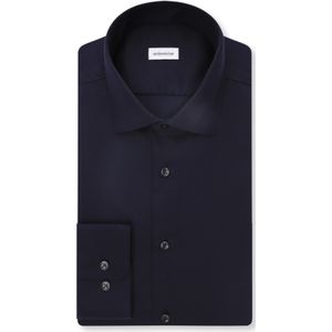 Seidensticker slim fit overhemd, popeline, blauw