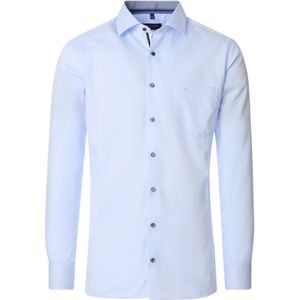 CASA MODA modern fit overhemd, twill, blauw