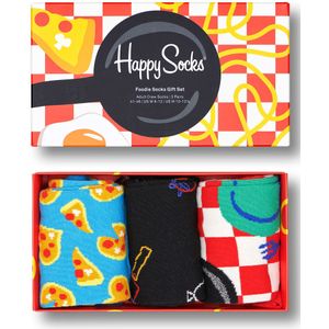 Happy Socks Food Gift Set 3-Pack (3-pack), unisex sokken in cadeauverpakking - Unisex - Maat: 36-40