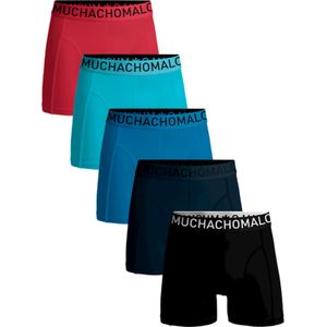 Muchachomalo boxershorts, heren boxers normale lengte (5-pack), 5-pack Light Cotton Solid -  Maat: XL