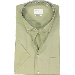 ETERNA modern fit overhemd korte mouw, Oxford, groen (contrast) 46