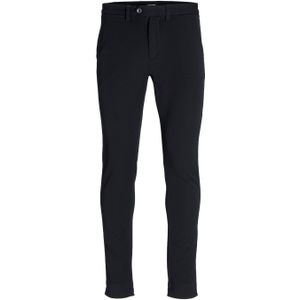 JACK & JONES Marco Connor Black loose fit, heren chino, zwart