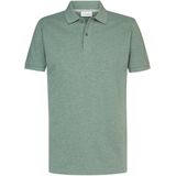 Profuomo slim fit heren polo, groen - Maat: S