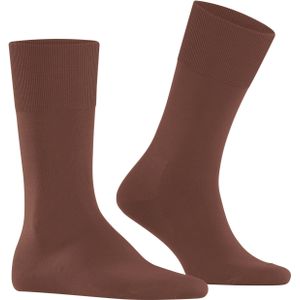 FALKE ClimaWool herensokken, cognac bruin (brandy) -  Maat: 39-40