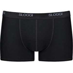 Sloggi Men Basic Short, heren boxershort korte pijp (1-pack), zwart -  Maat: S