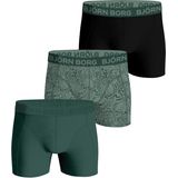 Bjorn Borg Cotton Stretch boxers, heren boxers normale lengte (3-pack), multicolor -  Maat: L