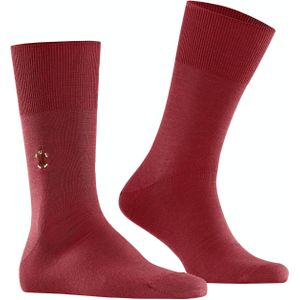 FALKE Airport Gingerbread Man herensokken, rood (scarlet) -  Maat: 41-42