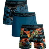 Muchachomalo boxershorts, heren boxers normale lengte (3-pack), Boxer Shorts Print/print/solid -  Maat: L