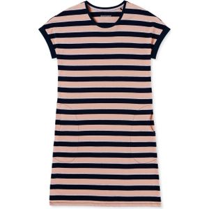 SCHIESSER Casual Essentials T-shirt, dames slaapshirt korte mouw strepen multicolour