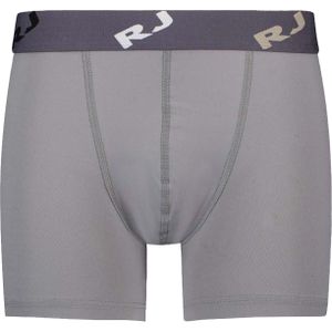 RJ Bodywear Pure Color boxer (1-pack), heren boxer lang, middengrijs -  Maat: M