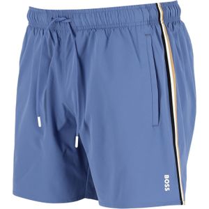 HUGO BOSS Iconic swim shorts, heren zwembroek, blauw