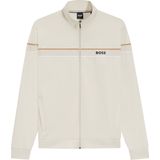 BOSS - Iconic Jacket - Heren Lounge Vest - Wit