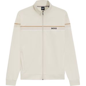 BOSS - Iconic Jacket - Heren Lounge Vest - Wit