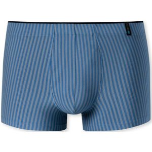 SCHIESSER Long Life Soft boxer (1-pack), heren shorts oceaanblauw gestreept
