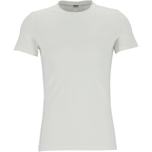 HOM Supreme Cotton tee-shirt (1-pack), heren T-shirt O-hals, wit -  Maat: M