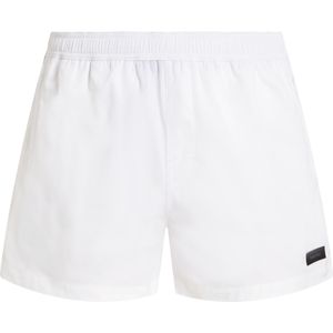 Calvin Klein Short Drawstring swimshort, heren zwembroek, wit -  Maat: L