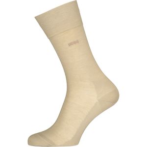 BOSS George uni (1-pack), herensokken katoen, beige