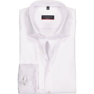 ETERNA modern fit overhemd, mouwlengte 72 cm, niet doorschijnend twill heren overhemd, wit 43