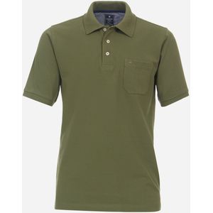 Redmond regular fit heren polo, pique, groen