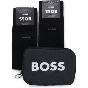 BOSS cadeauset herensokken (2-pack), zwart