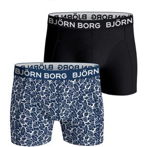 Bjorn Borg Cotton Stretch boxers, heren boxers normale lengte (2-pack), multicolor -  Maat: M