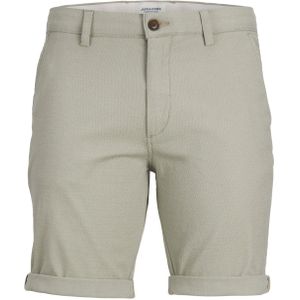 JACK & JONES Fury Shorts regular fit, heren chino korte broek, theebruin -  Maat: XS