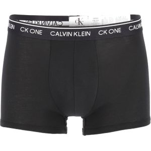 Calvin Klein CK ONE Cotton trunk (1-pack), heren boxer normale lengte, zwart -  Maat: XL