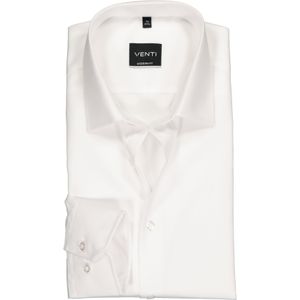 VENTI modern fit overhemd, mouwlengte 72, wit 46