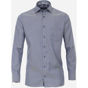 CASA MODA modern fit overhemd, structuur, blauw 41