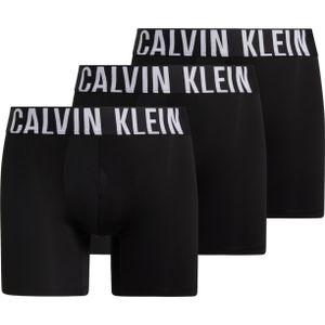 Calvin Klein Boxer Briefs (3-pack), heren boxers extra lang, zwart -  Maat: XS