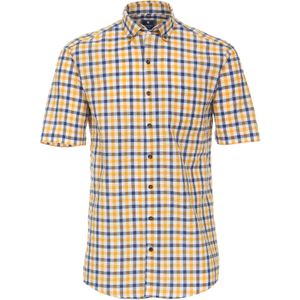 3 voor 99 | Redmond regular fit overhemd, korte mouw, , geel geruit 45/46