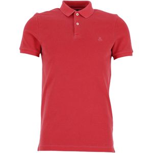Marc O'Polo shaped fit polo, heren poloshirt korte mouw, rood