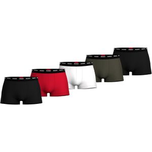 HUGO trunks (5-pack), heren boxers kort, multicolor