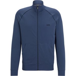 BOSS Mix&Match Jacket, heren lounge vest, blauw -  Maat: S