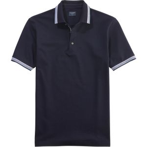OLYMP Polo Casual, modern fit polo, marine blauw -  Maat: S