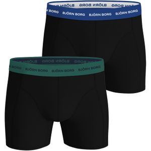 Bjorn Borg - Cotton Stretch - Boxershorts - Zwart - 2-pack