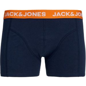 JACK & JONES Jacnorman contrast trunk (1-pack), heren boxer normale lengte, oranje
