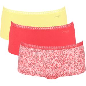 Hipster - Meerkleurig - Katoen - Aansluitende Pasvorm