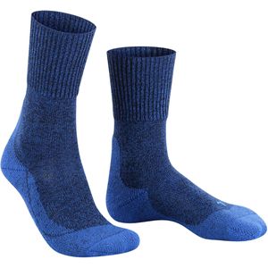 FALKE TK1 Adventure Wool heren trekking sokken, blauw (yve) -  Maat: 44-45