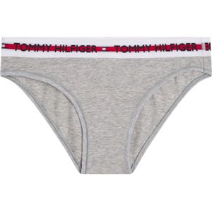 Tommy Hilfiger dames Nature Tech bikini slip (1-pack), grijs melange Mid Grey Heather -  Maat: S