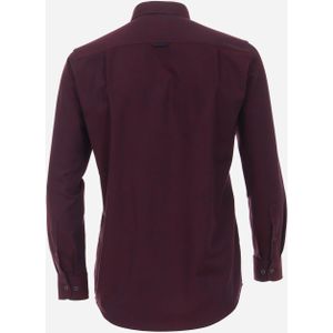 3 voor 99 | Redmond modern fit overhemd, popeline, rood 45/46