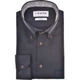 Ledub modern fit overhemd, mouwlengte 72 cm, popeline, donkerblauw