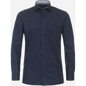 CASA MODA modern fit overhemd, popeline, blauw 48