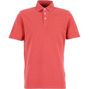 OLYMP Polo Casual, modern fit polo, roze -  Maat: S