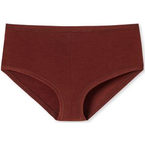 SCHIESSER Personal Fit boxer (1-pack), dames shorts terracotta - Maat: 3XL