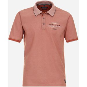 CASA MODA comfort fit heren polo, oranje -  Maat: M